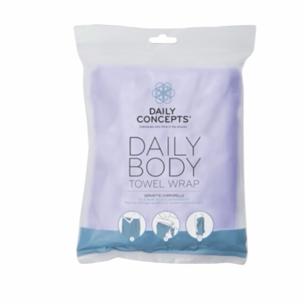 Daily Concepts Daily Body Towel Wrap New In Package